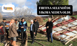 Fırtına Selendi'de yıkıma neden oldu