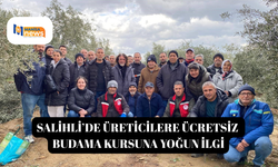 Salihli’de üreticilere ücretsiz budama kursuna yoğun ilgi