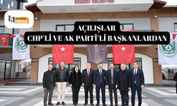 Açılışlar CHP’li ve AK Parti’li başkanlardan