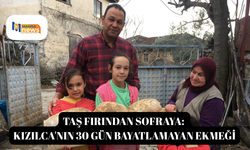 Taş fırından sofraya: Kızılca'nın 30 gün bayatlamayan ekmeği