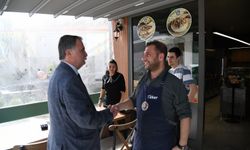 Başkan Balaban esnafın sorunlarına çözüm üretmek için sahada