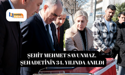 Şehit Mehmet Savunmaz, şehadetinin 34. yılında anıldı