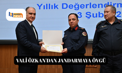 Vali Özkan'dan jandarmaya övgü