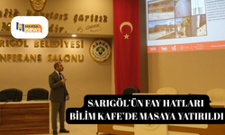 Sarıgöl’ün fay hatları Bilim Kafe’de masaya yatırıldı