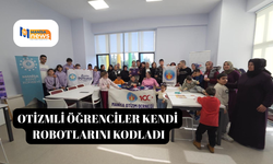 Otizmli öğrenciler kendi robotlarını kodladı