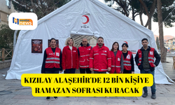 Kızılay Alaşehir'de 12 bin kişiye Ramazan sofrası kuracak