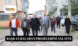 Başkan Balaban projelerini anlattı