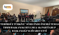 “TERÖRSÜZ TÜRKİYE” SÜRECİNDE ÖNEMLİ TEMAS: TBMM BAŞKANI KURTULMUŞ AK PARTİ GRUP BAŞKANLIĞI’NI ZİYARET ETTİ