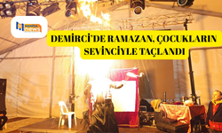 Demirci’de Ramazan, çocukların sevinciyle taçlandı