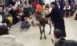 Gördes'te ilginç ‘damat eğlencesi'