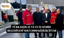 Türk Kızılay ve Yunusemre Belediyesi’nden 1000 kişilik iftar