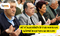 Büyükşehirin iftar sofrası Köprübaşı'nda kuruldu