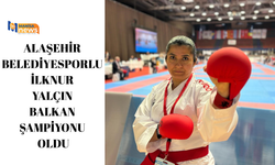 Alaşehir Belediyesporlu İlknur Yalçın Balkan Şampiyonu oldu