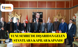 Yunusemre'de dışarıdan gelen stantlara kapılar kapandı