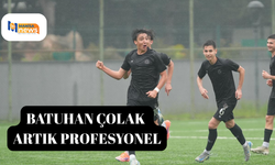 Batuhan Çolak artık profesyonel