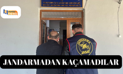Jandarmadan kaçamadılar