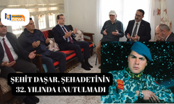 Şehit Daşar, şehadetinin 32. yılında unutulmadı