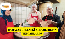 Ramazan geleneği 'Susamlı helva' tezgahlarda