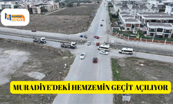 Muradiye'deki hemzemin geçit açılıyor