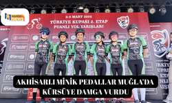 Akhisarlı minik pedallar Muğla’da kürsüye damga vurdu