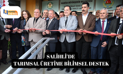 Salihli’de tarımsal üretime bilimsel destek