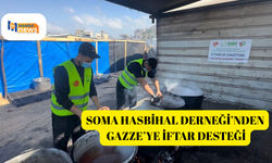 Soma Hasbihal Derneği’nden Gazze’ye İftar Desteği