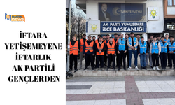 İftara yetişemeyene iftarlık AK Partili gençlerden