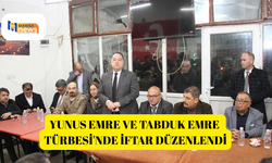 Yunus Emre ve Tabduk Emre Türbesi'nde iftar düzenlendi