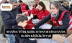 Manisa Türk Kızılay'dan Ramazan'da 85 bin kişilik iftar