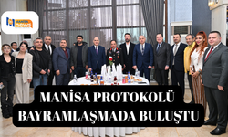 Manisa protokolü bayramlaşmada buluştu