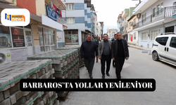 Barbaros’ta yollar yenileniyor