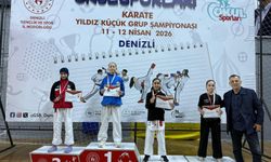 Manisalı karateciler Denizli’de fırtına gibi esti