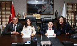 Başkan Şimşek 23 Nisan’ı çocuklarla beraber geçirdi