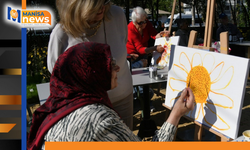 Emekli Kafe'de duygu dolu sergi