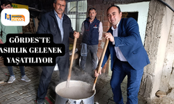 Gördes’te asırlık gelenek yaşatılıyor
