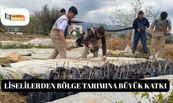 Liselilerden bölge tarımına büyük katkı