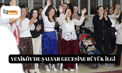 Yeniköy'de şalvar gecesine büyük ilgi