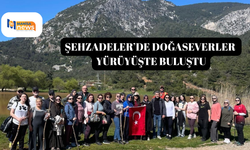 Şehzadeler’de doğaseverler yürüyüşte buluştu