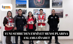 YUNUSEMRE’DEN EMNİYET MENSUPLARINA ANLAMLI ZİYARET