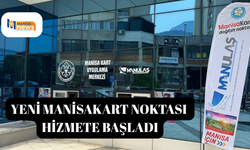 Yeni ManisaKart noktası hizmete başladı