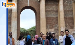 Uluslararası öğrenciler Sardes’te tarihle buluştu