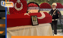 Şehit polisin cenazesinde gözyaşları sel oldu