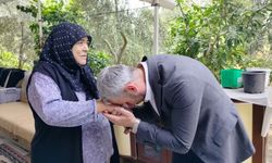 Manisalı şehit anneleri yalnız bırakılmadı