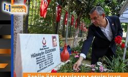 Özgür Özel Manisa’da şehitlik ve Ferdi Zeyrek’in mezarını ziyaret etti