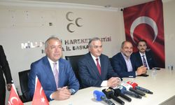 MHP'li Akçay'dan yeni İl Başkanı Savaş'a hayırlı olsun ziyareti
