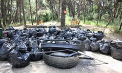 Çiftlik Park Mesire Alanı’nda çevre için el ele verildi