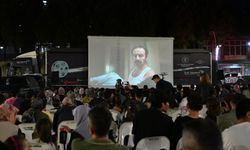 Manisa'da 'Gezen Sinema Tırı' coşkusu