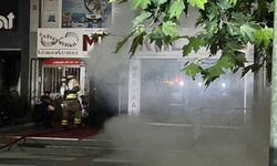 Manisa’da medikal ürünler satan iş yerinde yangın