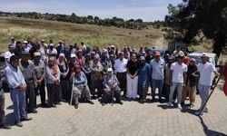 Manisa'da yeni mezarlık projesine traktörlü tepki