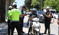Turgutlu’da yaz aylarının gelmesiyle kask denetimleri artırıldı